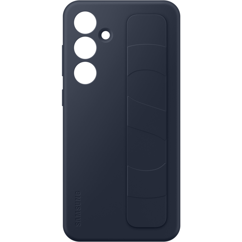 Samsung Standing Grip Case Handyhülle, blauschwarz, Samsung Galaxy S24 FE, Gebraucht