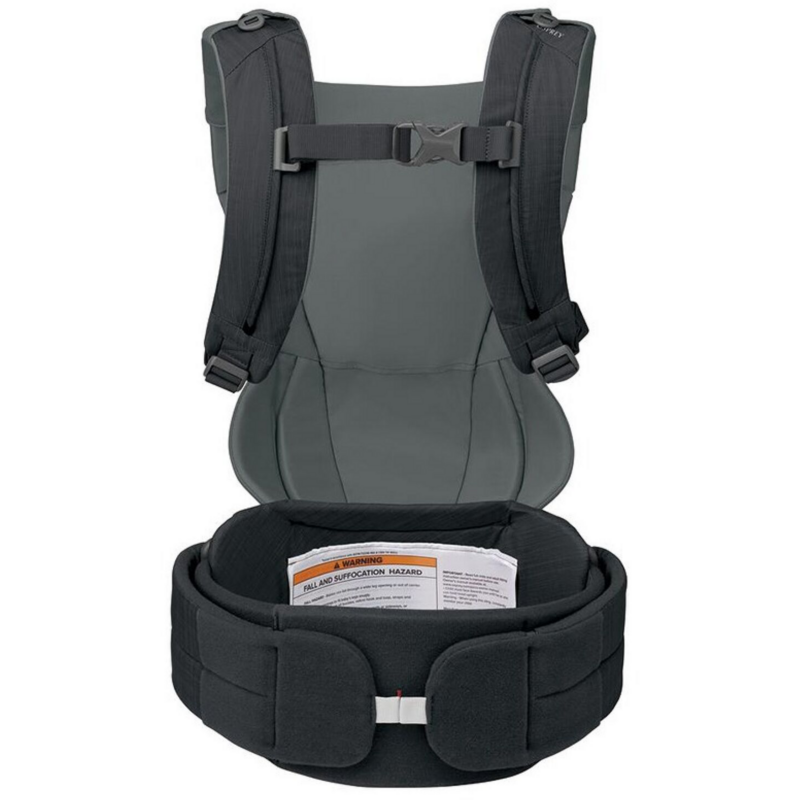 Osprey Poco Soft Kindertrage LT Rucksack, schwarz/grau