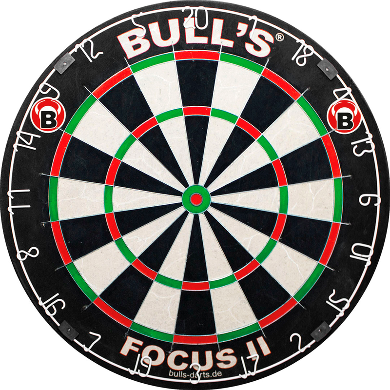 BULL'S Focus Bristle Dartboard Geschicklichkeitsspiel