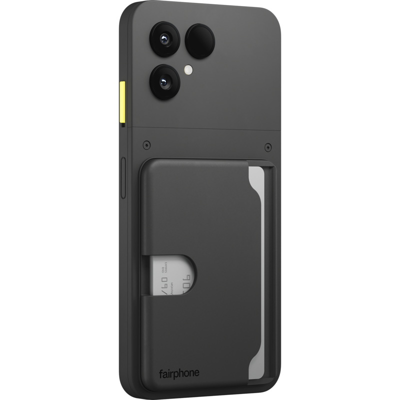 Fairphone Kartenhalter, schwarz, für Das Fairphone (Gen. 6)
