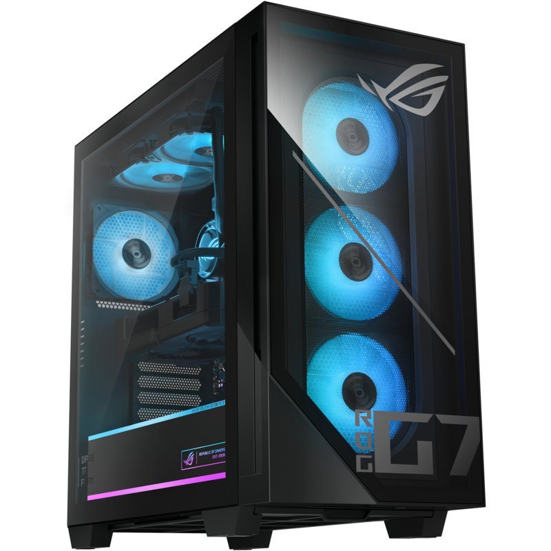 ASUS ROG GM700 GM700TZ-R9800X033W Gaming-PC, schwarz/transparent, Windows 11