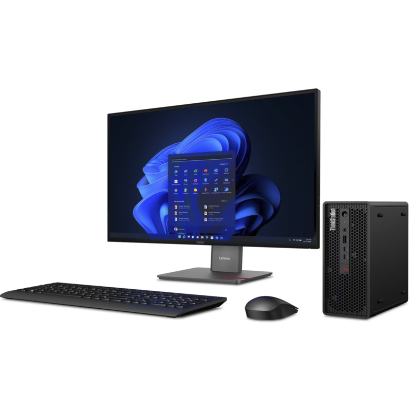 Lenovo ThinkStation P3 Ultra SFF Gen 2 (30J5002NGE) PC-System, schwarz, Windows