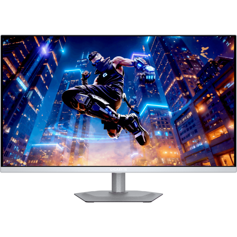 GIGABYTE MO27Q2A ICE Gaming-Monitor, weiß, QHD, KVM, FreeSync Premium Pro, Gebraucht