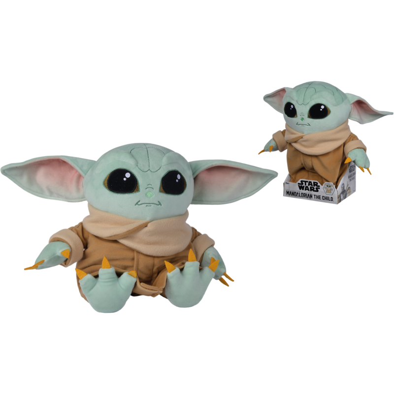 Simba Disney The Mandalorian Grogu, The Child Ultimate Kuscheltier, türkis/braun