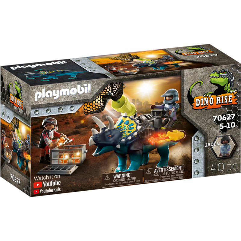 PLAYMOBIL Dino Rise Triceratops: Randale um die legendären Steine