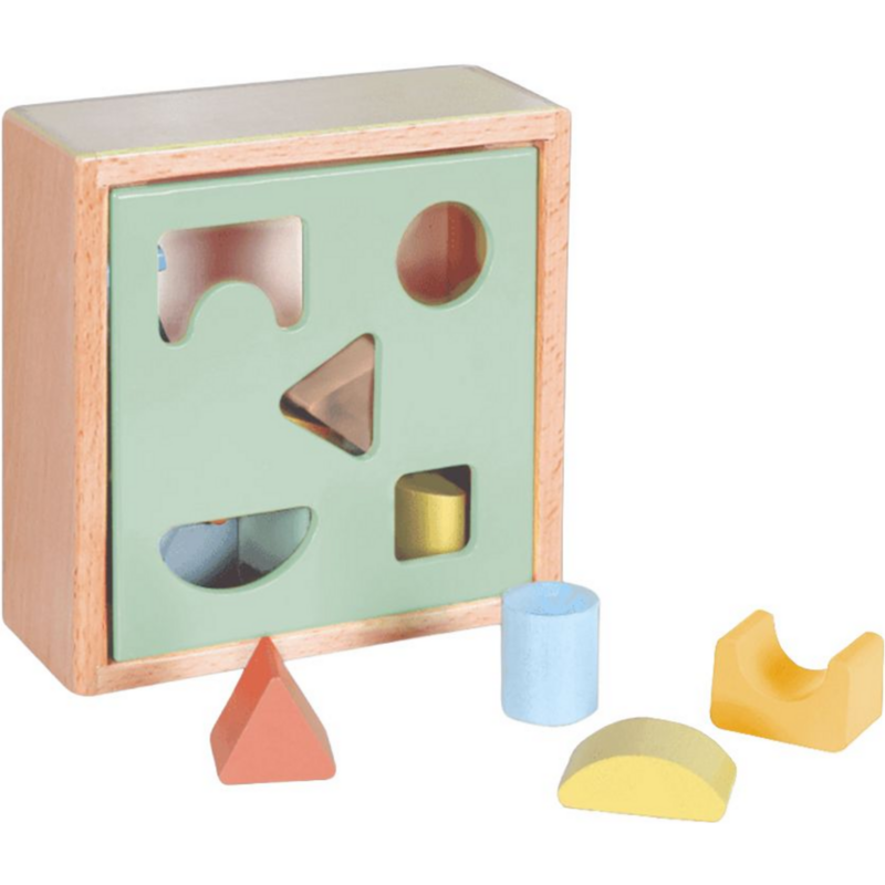 VEDES Steckbox mit 15 Steinen aus Holz, holz