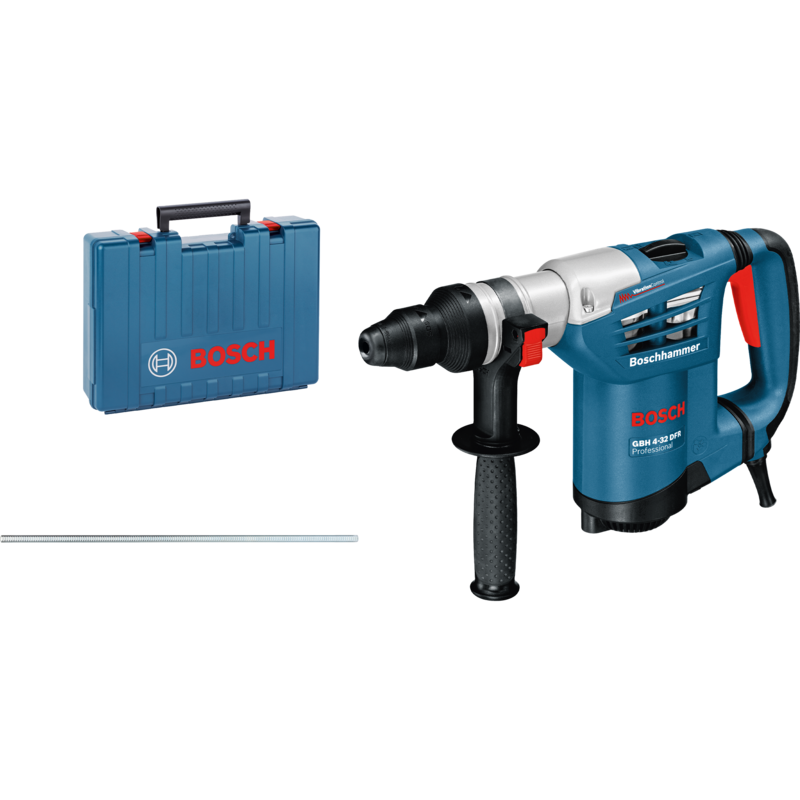 Bosch Professional Bohrhammer GBH 4-32 DFR Professional, blau, 900 Watt, Koffer