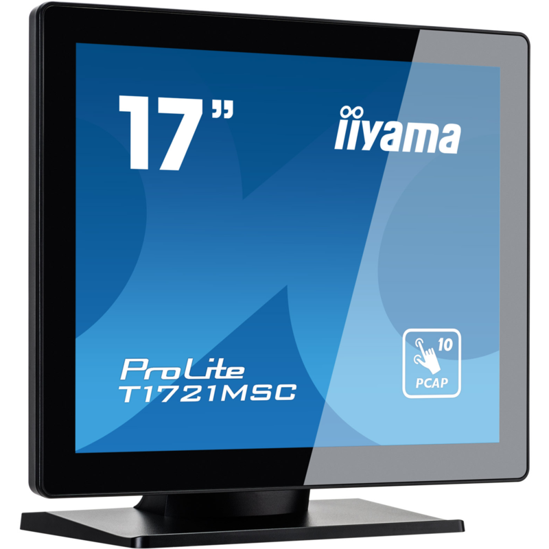 iiyama ProLite T1721MSC-B2 LED-Monitor, schwarz (matt), SXGA, TN, Touchscreen