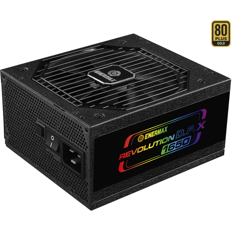 Enermax Revolution D.F.X 1650W PC-Netzteil, weiß, 3x 12-Pin High Power GPU