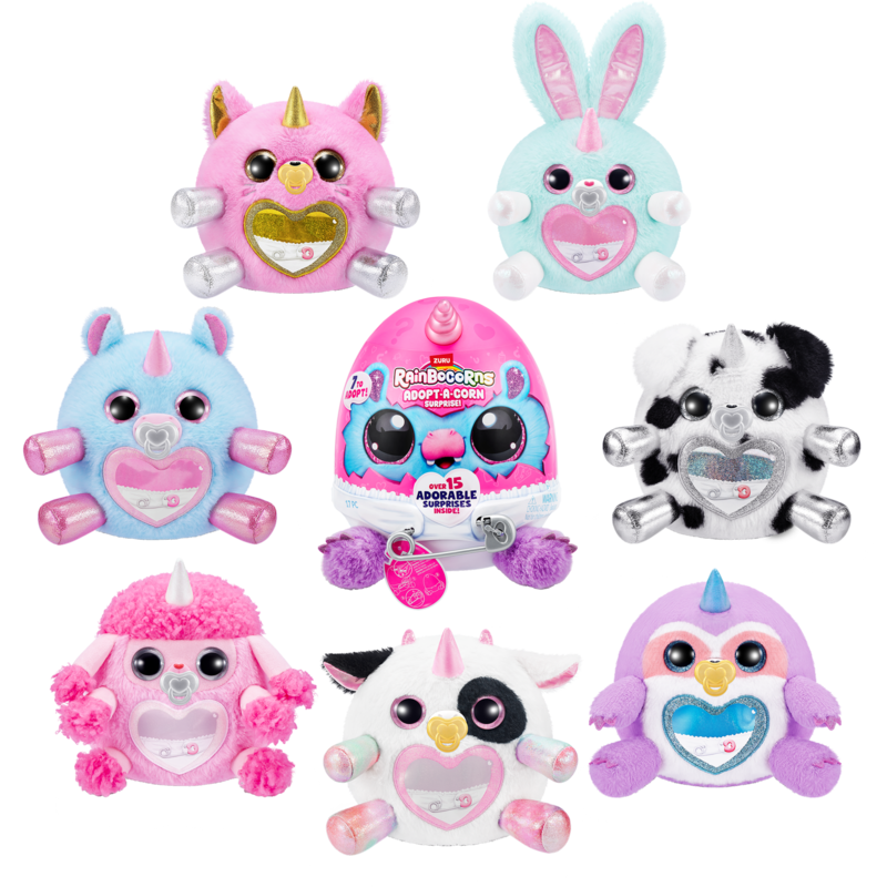 ZURU Rainbocorns Adopt-A-Corn Surprise Spielfigur, sortierter Artikel