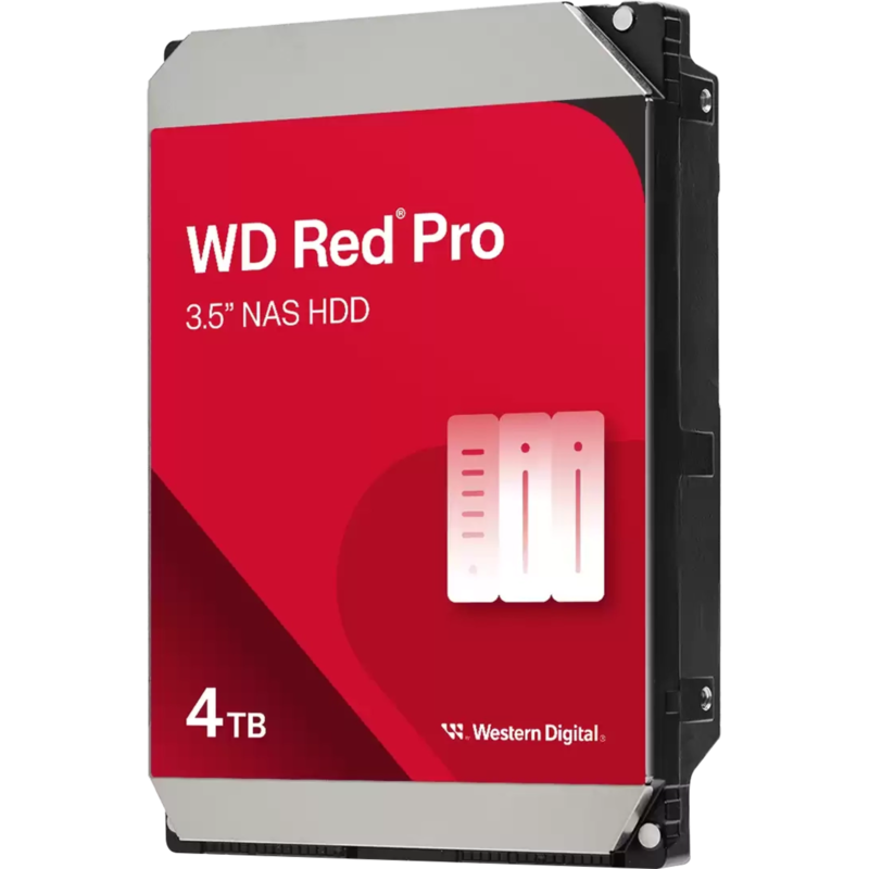 WD Red Pro NAS-Festplatte 4 TB, SATA 6 Gb/s, 3,5"