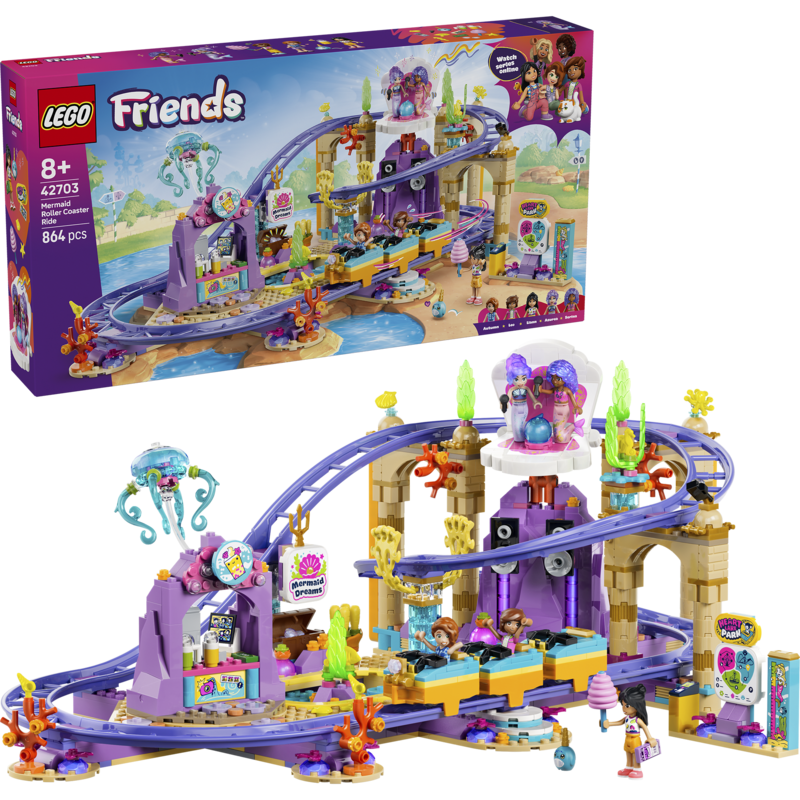 LEGO Friends Meerjungfrauen-Achterbahn Konstruktionsspielzeug