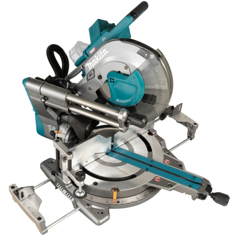 Makita Akku-Kapp-und Gehrungssäge LS003GZ01, 40Volt + Funk Adapter, blau