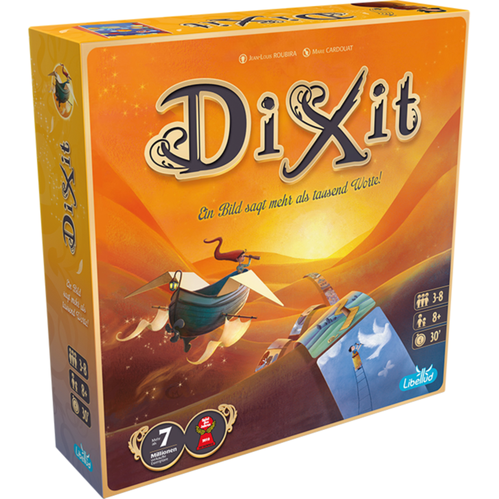 Asmodee Dixit (Neuauflage) Kartenspiel, Spiel des Jahres 2010