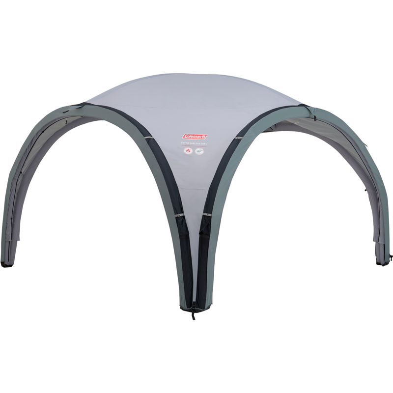 Coleman Pavillon Event Shelter Air L, grau, 365cm x 365cm, Luftgestänge
