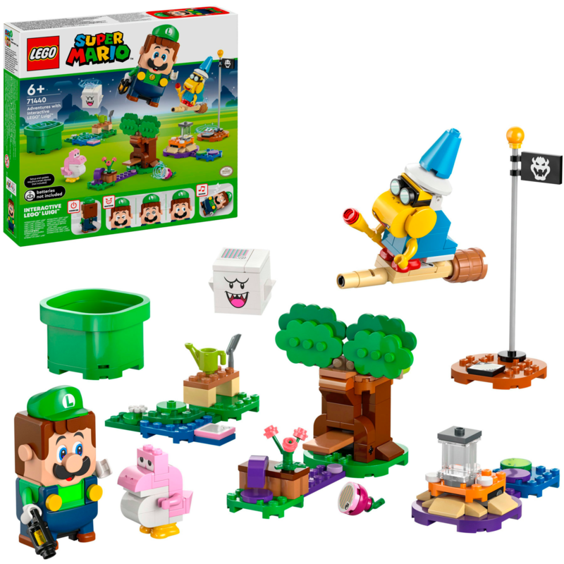 LEGO Super Mario Abenteuer mit dem interaktiven LEGO Luigi