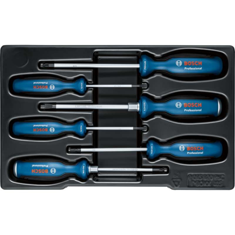 Bosch Professional Schraubendreher-Set SL/PH/PZ/TX Professional, 6-teilig