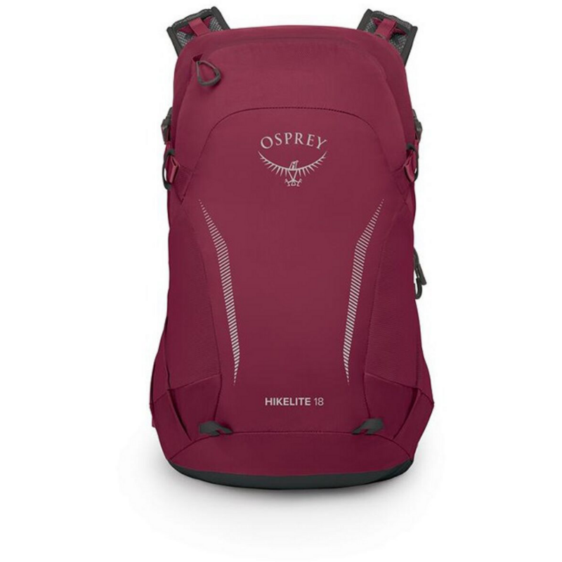 Osprey Hikelite 18 Rucksack, weinrot/schwarz, 18 Liter