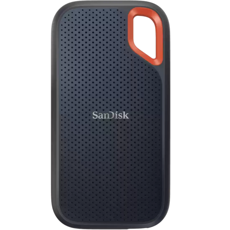SanDisk Extreme Portable SSD V2 8 TB, schwarz/orange, USB-C 3.2 Gen 2 (10