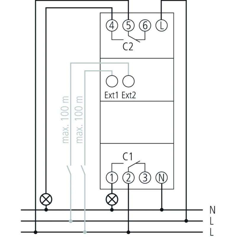 Theben SELEKTA 172 top3 Zeitschaltuhr, Astro-Zeitschaltuhr mit Wochenprogramm, 2