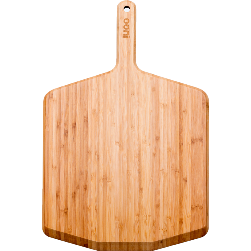 Ooni Bambus Pizzaheber 16" Grillbesteck, holz, für Pizzen bis ca. Ø 40cm
