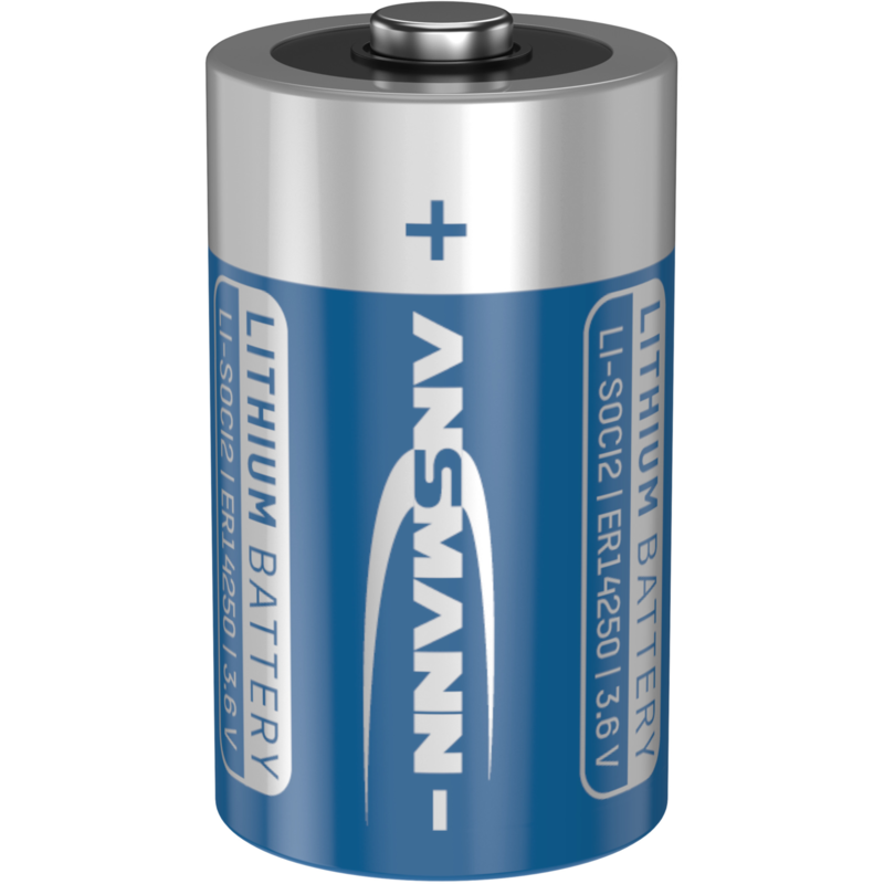 Ansmann Lithium-Thionylchlorid Batterie ER14250 / 1/2AA, 1 Stück. ER14250