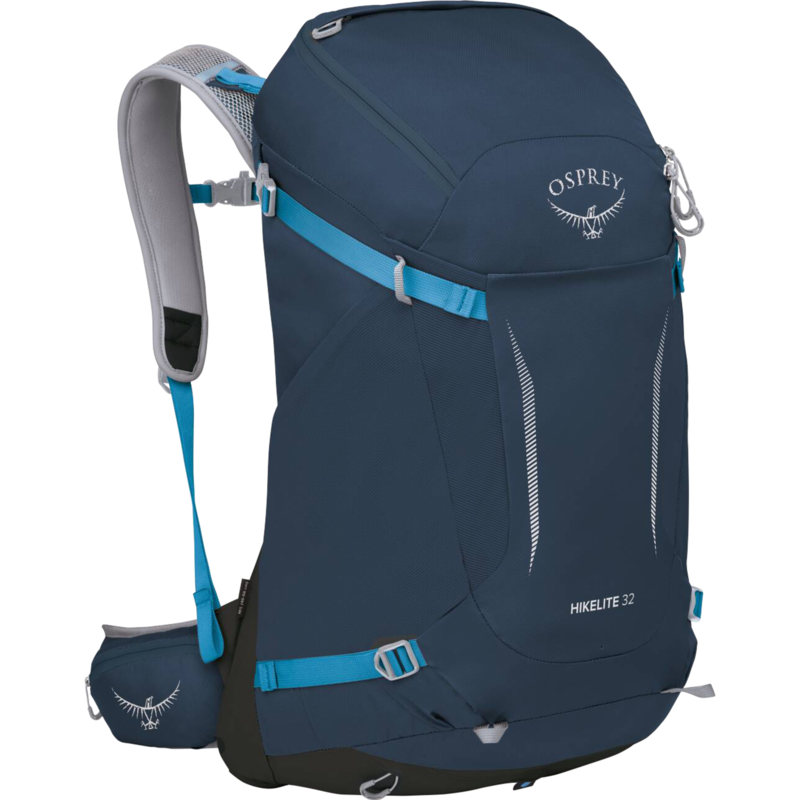 Osprey Hikelite 32 Rucksack, blau, 32 Liter, Größe M/L