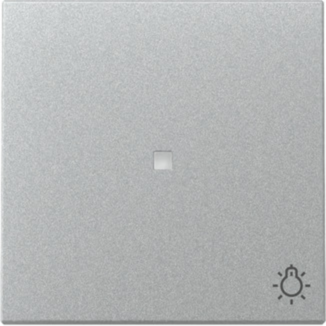 Gira Wippe Kontrollfenster und Symbol, aluminium