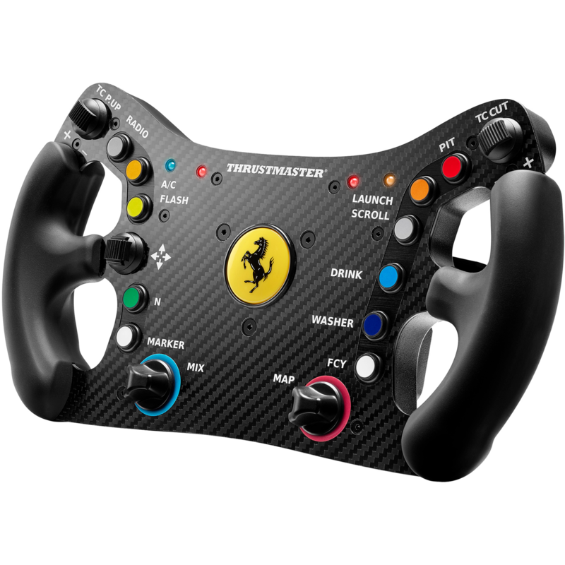 Thrustmaster Ferrari 488 GT3 Wheel Add-On Austausch-Lenkrad, schwarz