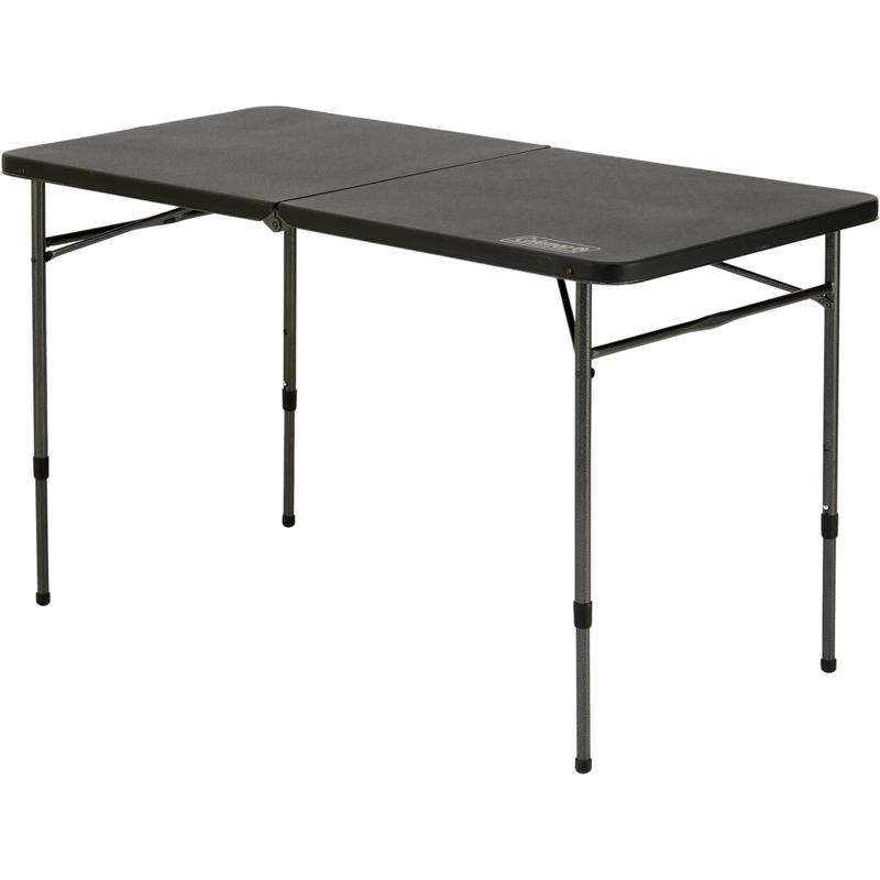 Coleman Camping-Tisch mittel, schwarz, 122 x 61cm, ca. 71cm hoch