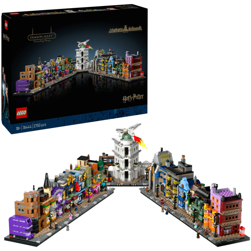 LEGO Harry Potter Die Zauberläden der Winkelgasse Konstruktionsspielzeug