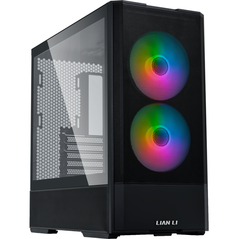 Lian Li LANCOOL 207 Tower-Gehäuse, schwarz, Tempered Glass