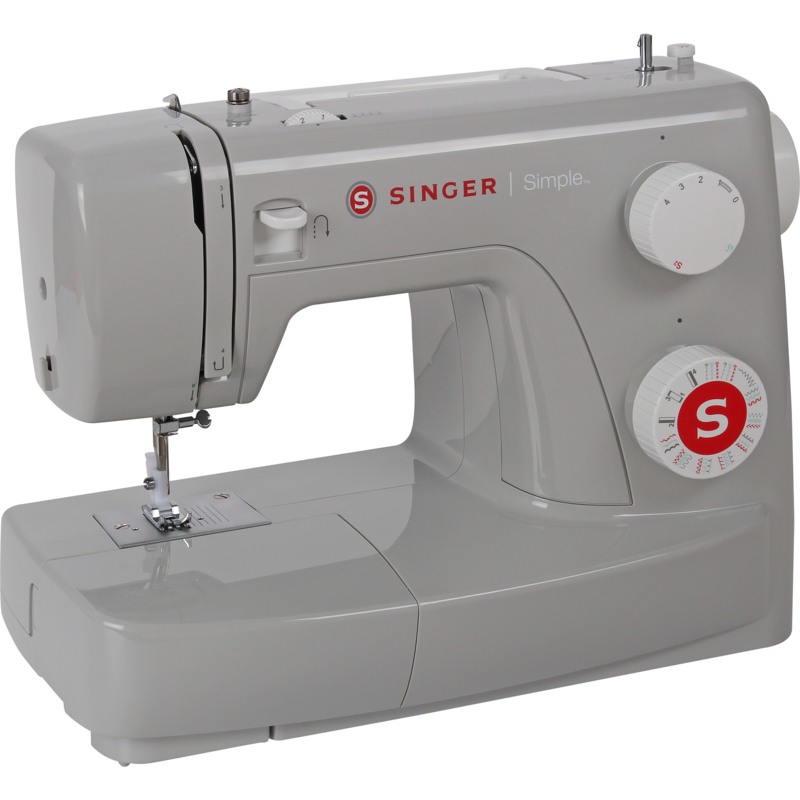 Singer Mechanische Nähmaschine Simple 3223, hellgrau
