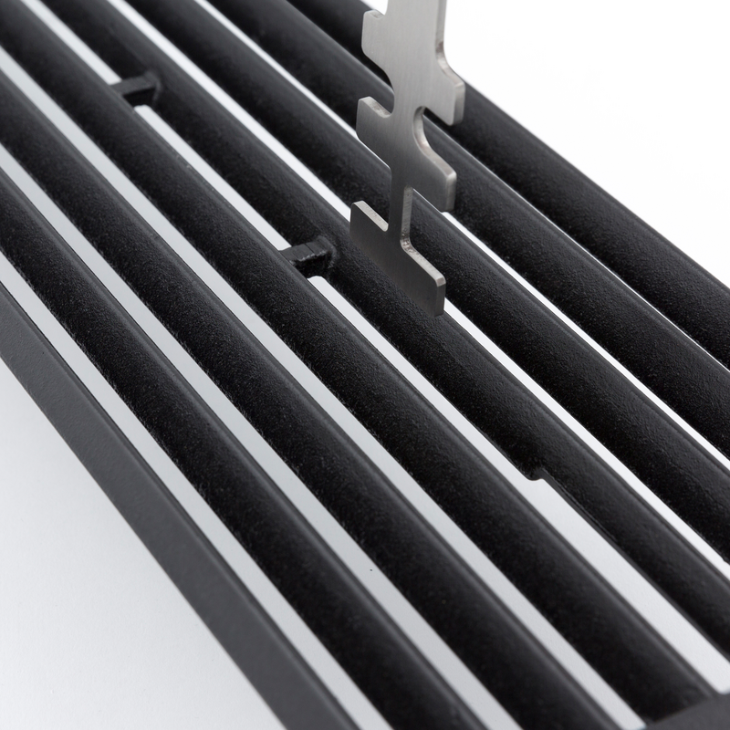 Broil King Narrow Grillrost-Lifter Hebe- / Tragehilfe, schwarz/edelstahl, für