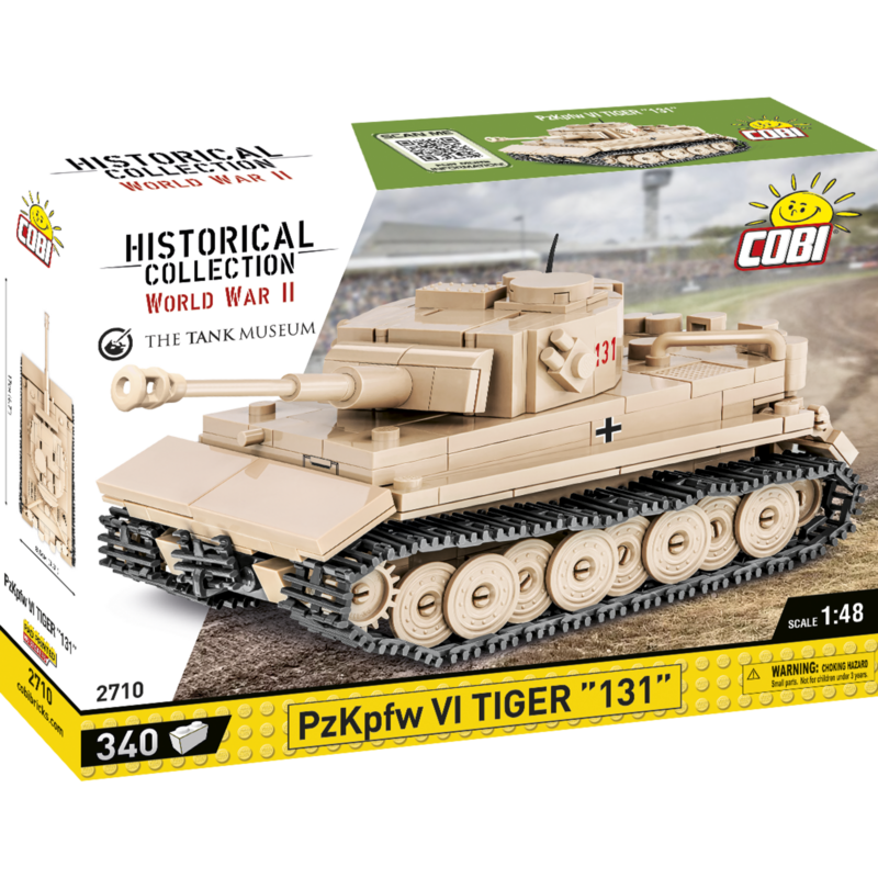 COBI PzKpfw VI Tiger 131 Konstruktionsspielzeug, Maßstab 1:48