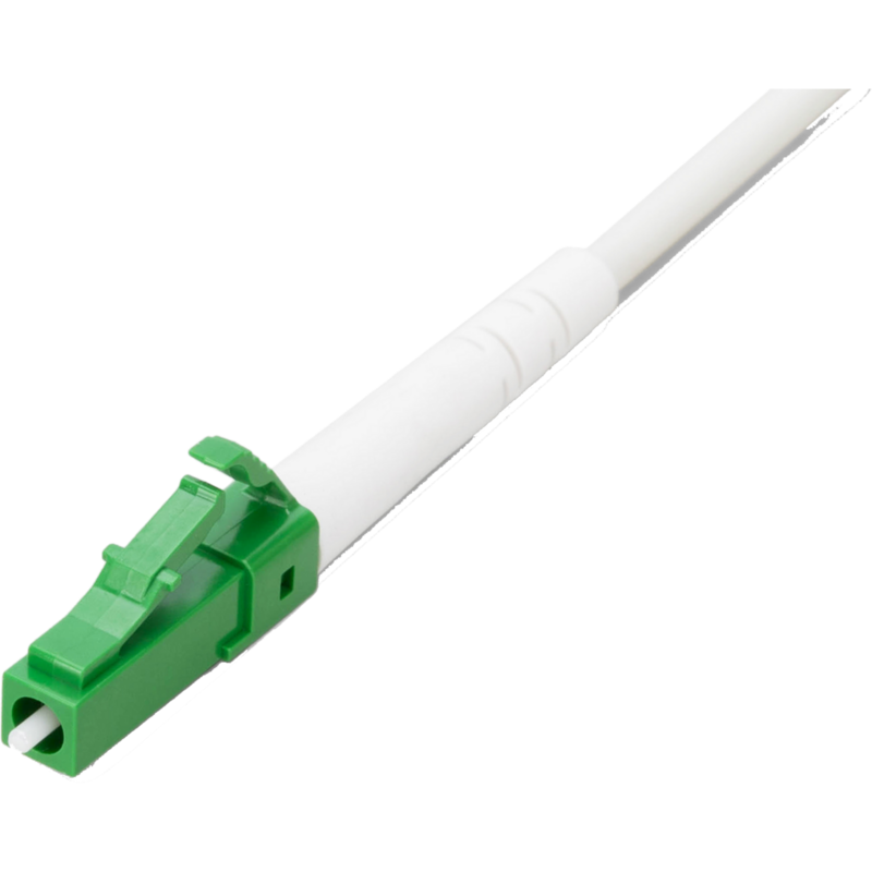 Digitus FTTH Dropkabel einblasbar SM 1F LC/APC 10m Kabel, weiß