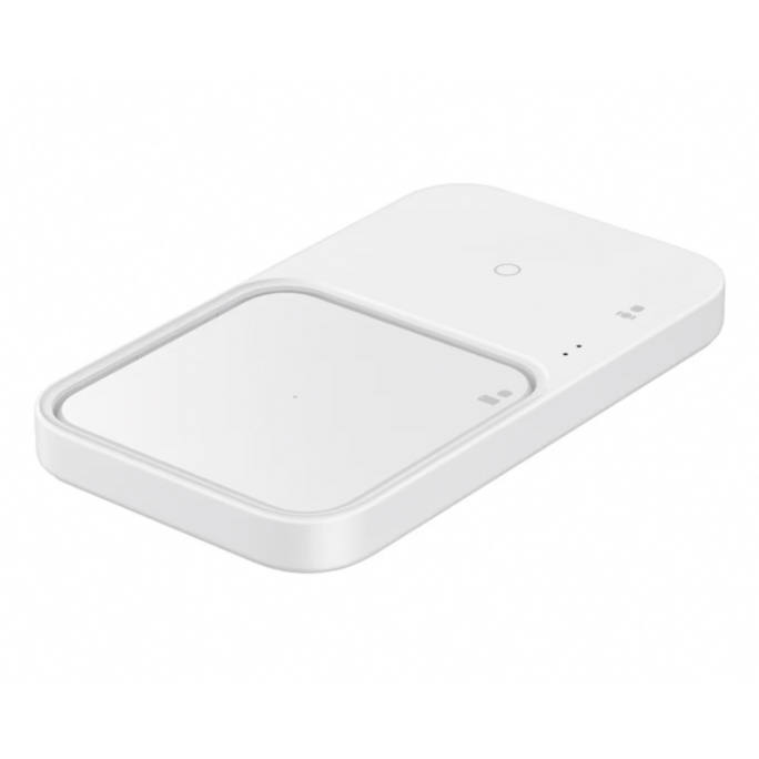 Samsung Wireless Charger Duo mit Adapter EP-P5400T Ladestation, weiß