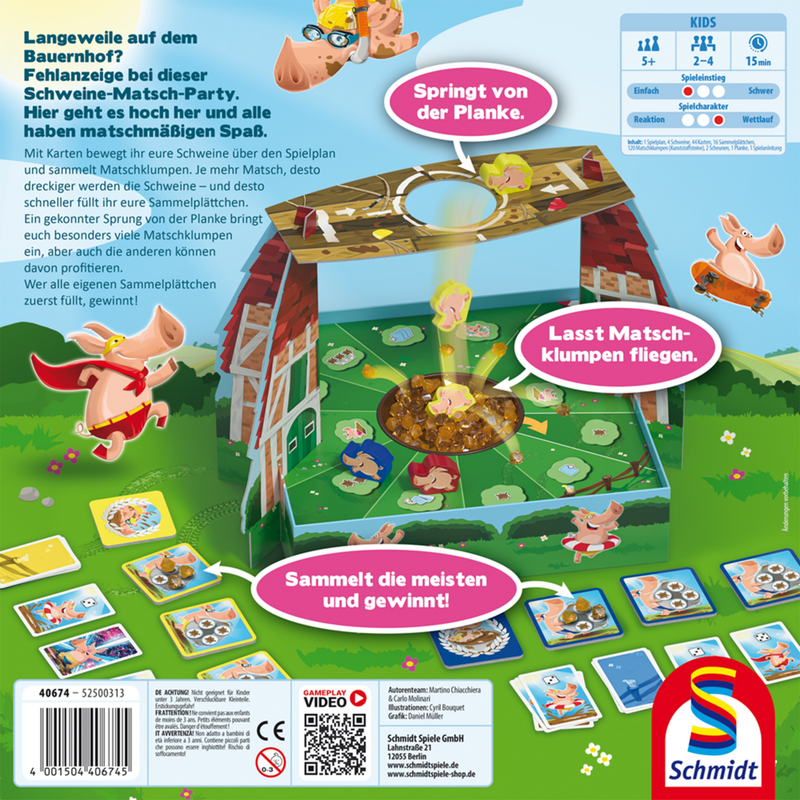 Schmidt Spiele Matsch-Party Brettspiel