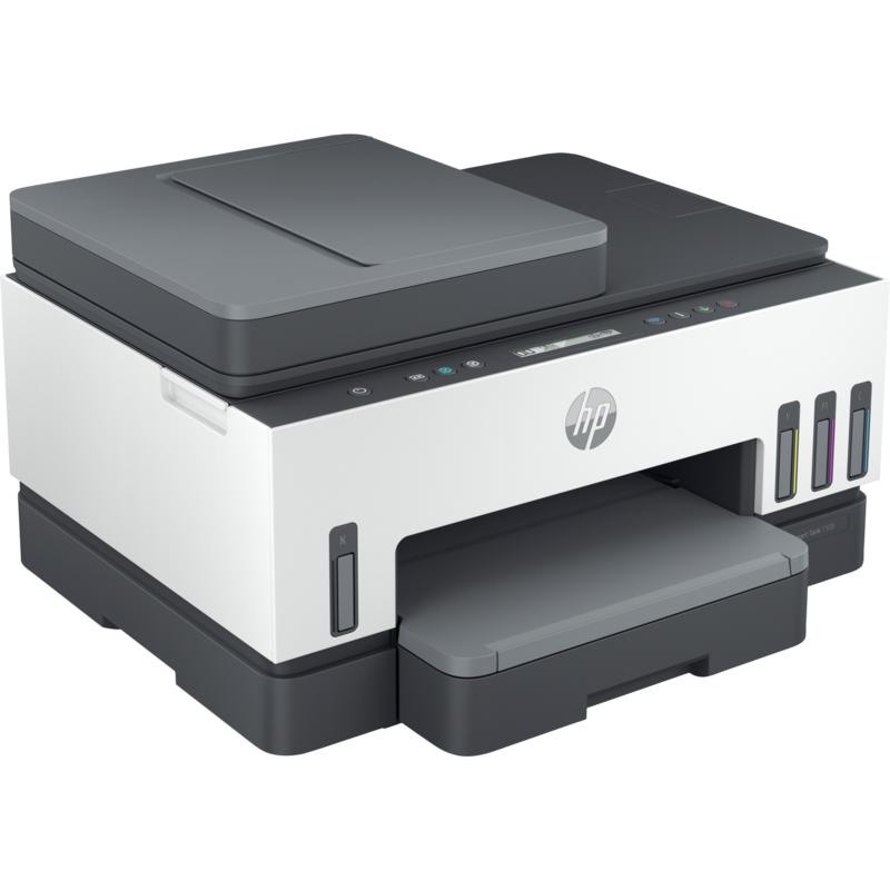 HP Smart Tank 7305 All-in-One Multifunktionsdrucker, grau/weiß, USB, LAN, WLAN