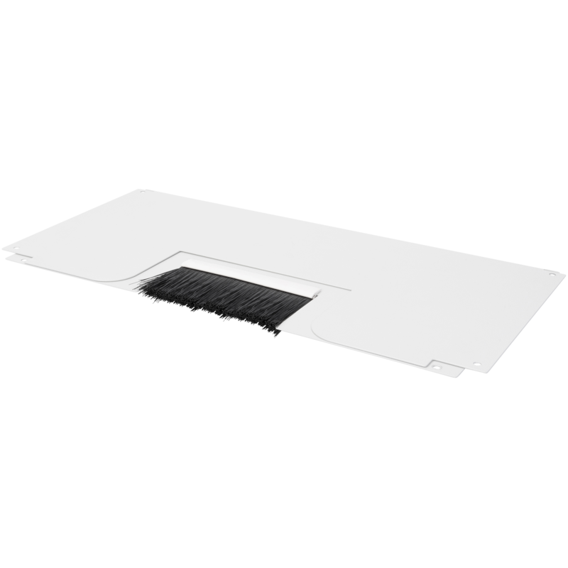 Digitus Dach- und Bodenplatte für Patch-Halter Fachboden, grau, 1 Stück