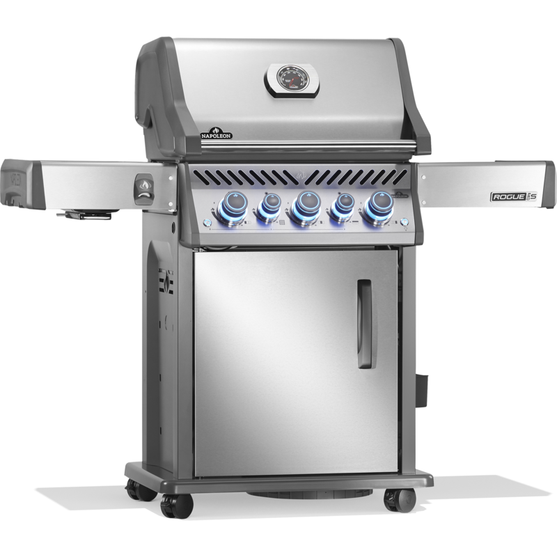 Napoleon Gasgrill Rogue PRO-S 425 Grill, edelstahl, mit SIZZLE-ZONE und