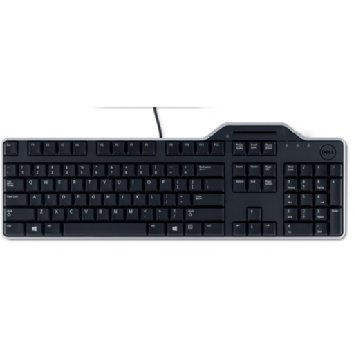 Dell Smartcardtastatur KB813 Tastatur, schwarz
