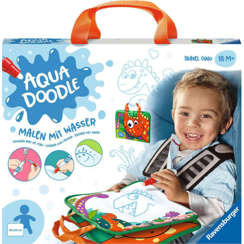 Ravensburger ministeps: Aqua Doodle Travel Dino Malen