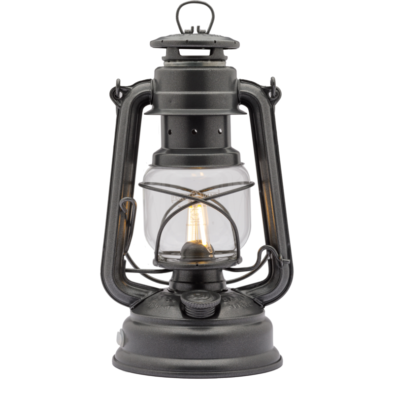 Feuerhand Laterne Baby Special 276 LED LED-Leuchte, sparkling iron