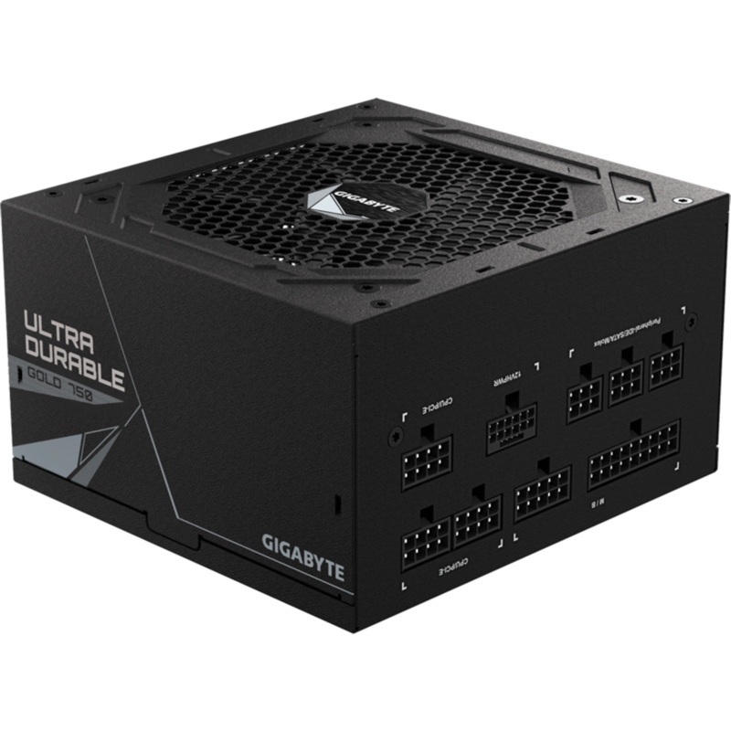 GIGABYTE GP-UD750GM PG5 750W PC-Netzteil, schwarz, 1x 12VHPWR, 4x PCIe, Gebraucht