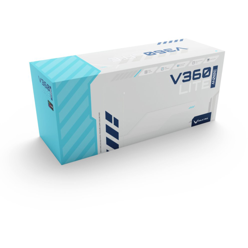 Valkyrie V360 Lite ARGB Wasserkühlung, weiß, Gebraucht