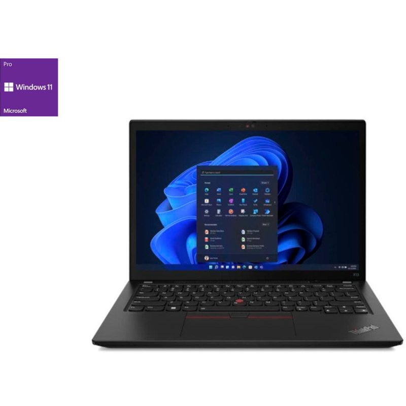 Lenovo ThinkPad X13 Generalüberholt Notebook, 13,3", Full HD, Intel Core i5-10310U, Microsoft Windows, SSD, 8GB RAM, Generalüberholt