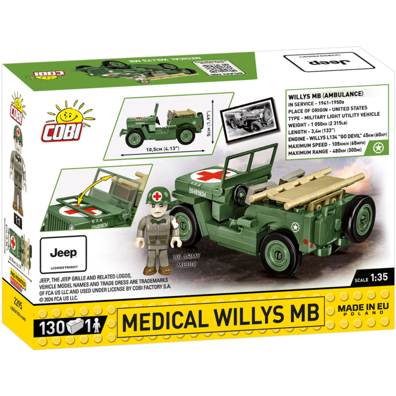 COBI Medical Willys MB Konstruktionsspielzeug