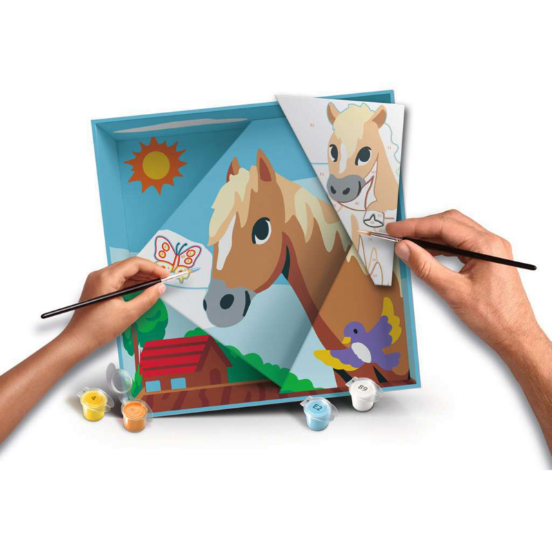 Ravensburger CreArt Do it together - Pferde Malen
