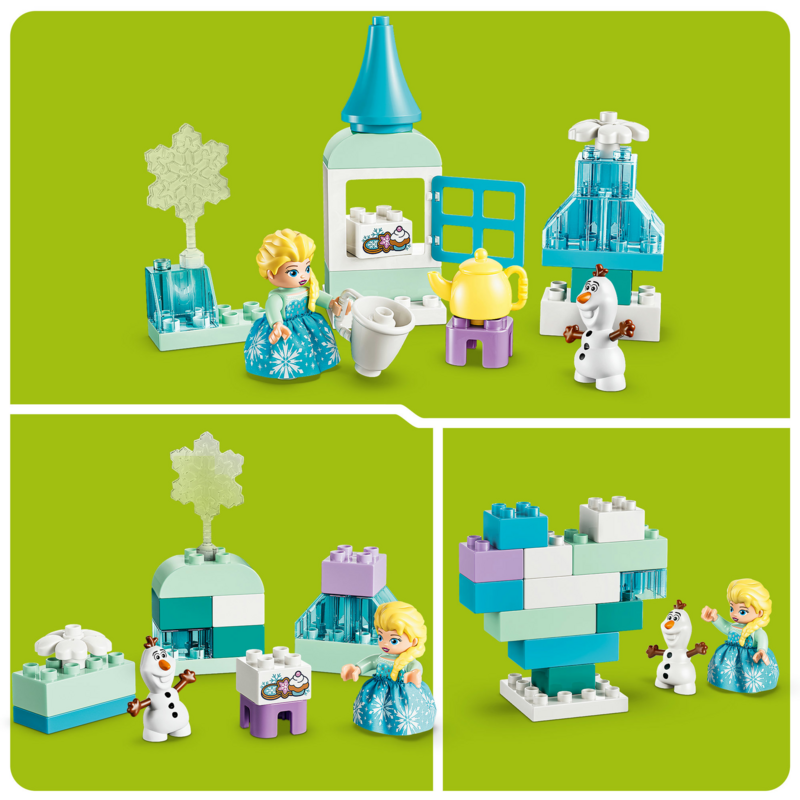 LEGO DUPLO Disney Frozen Kreativbox mit Elsa und Olaf Konstruktionsspielzeug